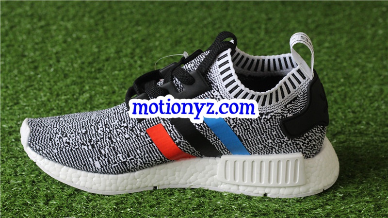 Real Boost Adidas NMD R1 Primiknit Tri Color Grey